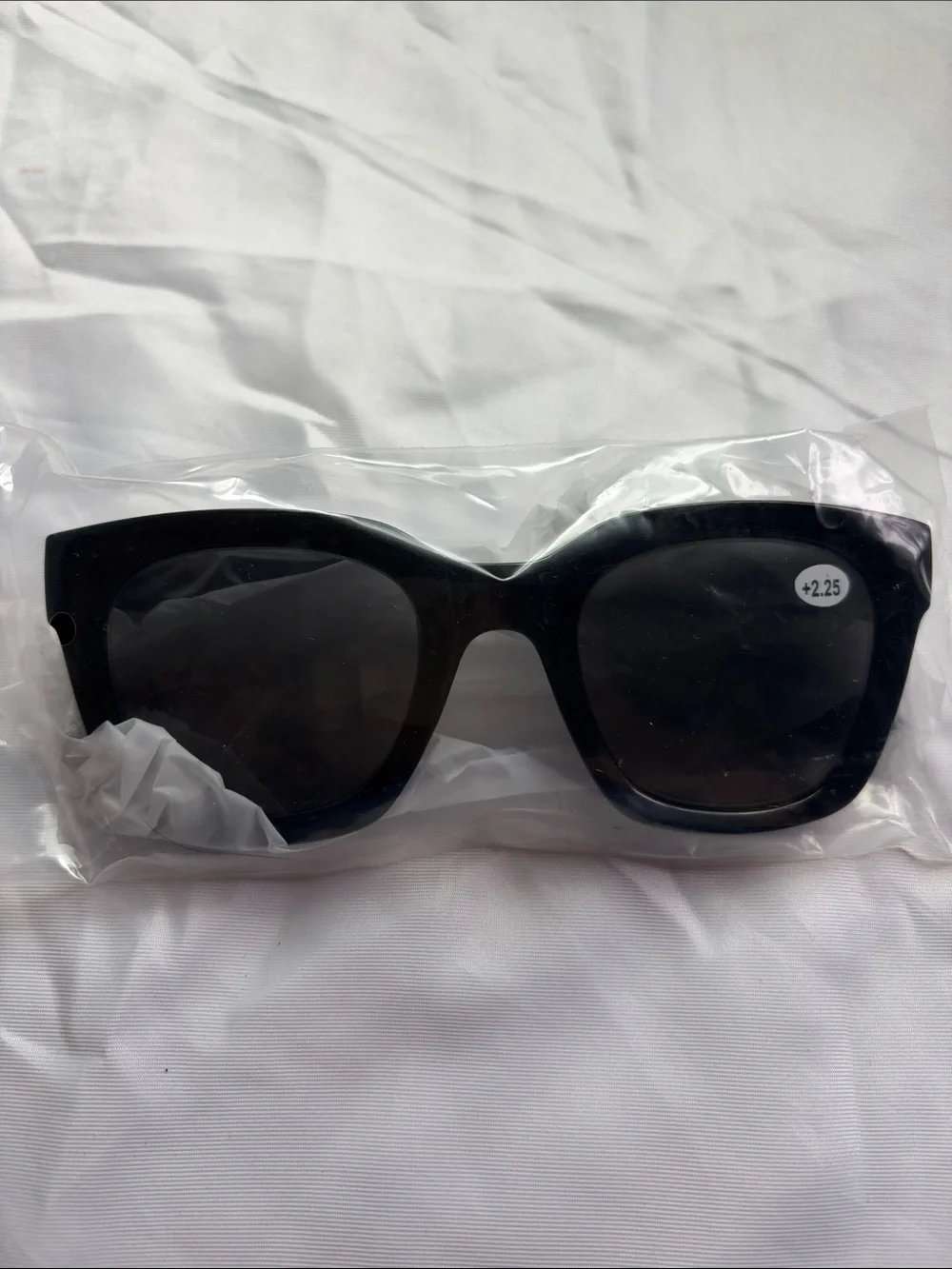 Black Reading Glasses +2.25 - Stylish Blue-Light Blocking Frames